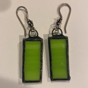 Stain glass earrings